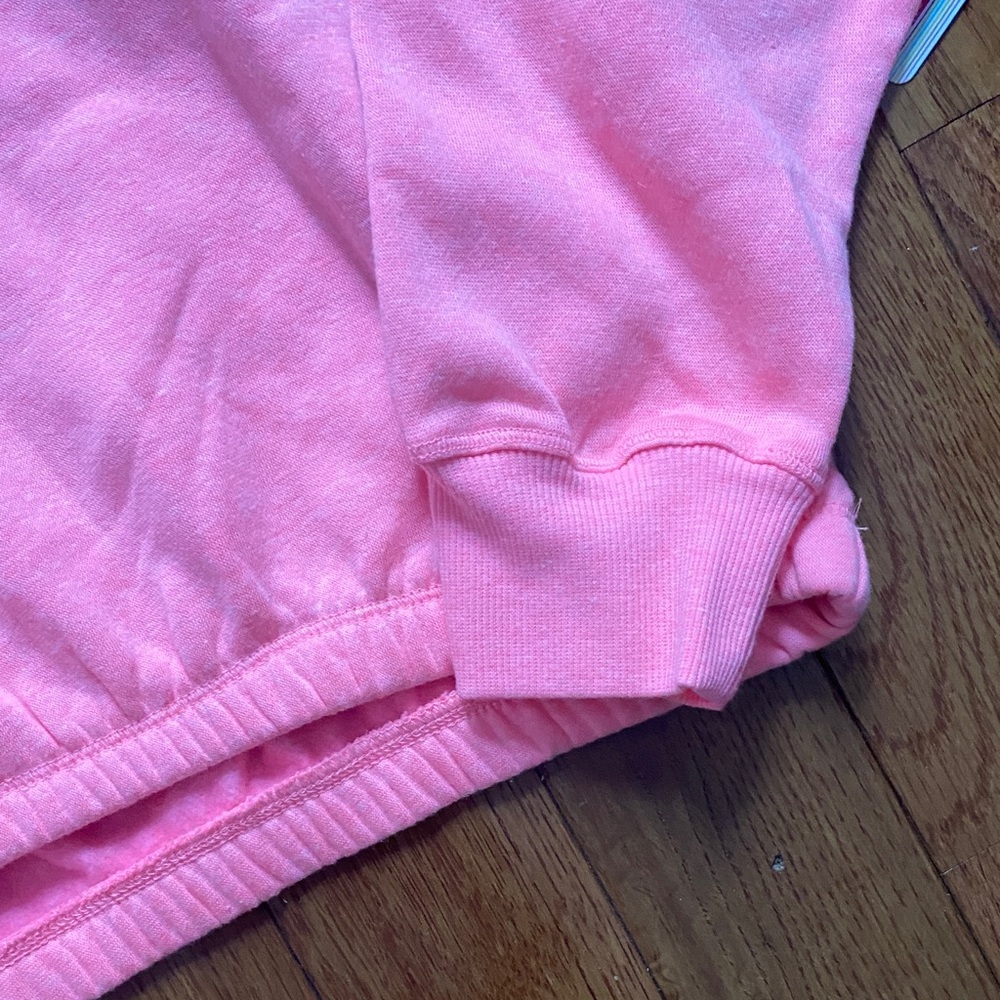 Justice Sport Neon Pink Kids Hoodie - Picture 4 of 9